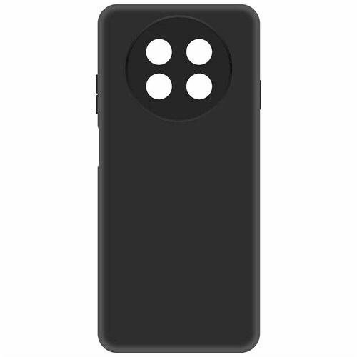 Чехол-накладка Krutoff Soft Case для Huawei Nova Y91 черный чехол накладка krutoff soft case пора лететь для huawei nova y91 черный