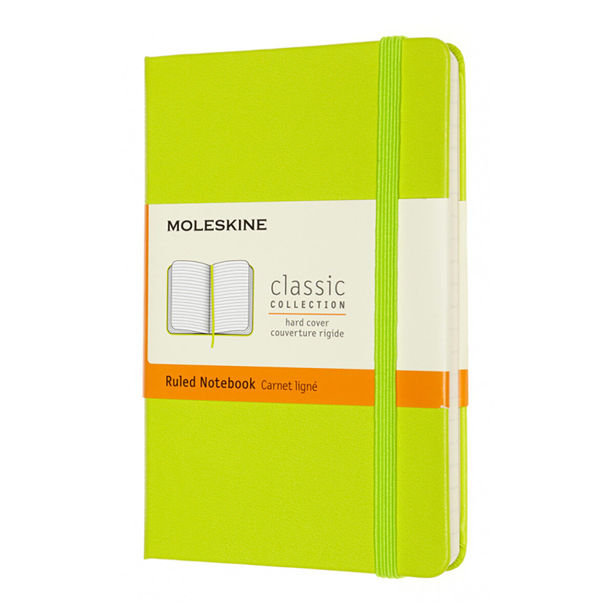 Блокнот Moleskine Classic (в линейку) Pocket лайм