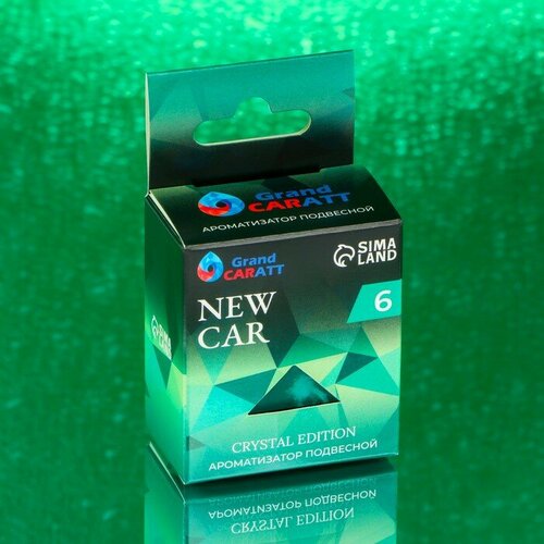 Ароматизатор подвесной Crystal Edition, New Car, 7 мл
