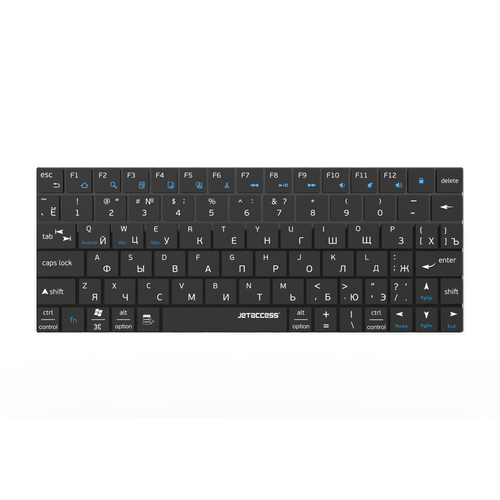 JETACCESS SLIM LINE K7 BT USB 24G черная 165000₽