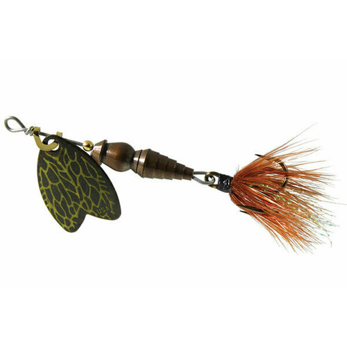 Блесна вращающаяся Mepps BUG, 0, March Brown, комплект из 1 штука