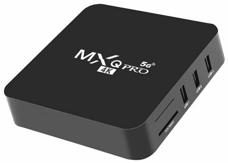 Смарт ТВ приставка MXQ Pro 5G wi-fi 24 и 50 GHz Андроид 101