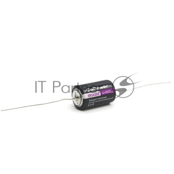 Батарейка GoPower 14250 1/2AA PC1 Li-SOCl2 3.6V с выводами (1/10/500) Батарейка GoPower 14250 1/2AA (00-00015330) - фото №8