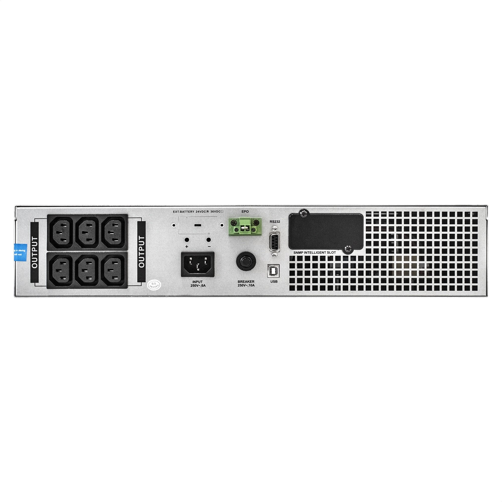 Источник бесперебойного питания Exegate EP285645RUS 3000VA/2400W, LCD, AVR, 8*IEC-C13, RJ45/11, USB, Rackmoun - фото №18