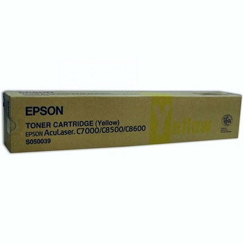 C13S050039 Тонер-картридж Epson AcuLaser желтый для C8500/C8600 - 5 500 стр. c13s050040 тонер картридж epson aculaser c8500 c8600 пурпурный емкость 5500 страниц