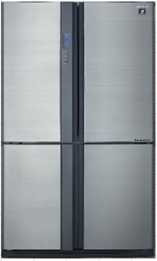 Холодильник Sharp SJEX93PSL silver
