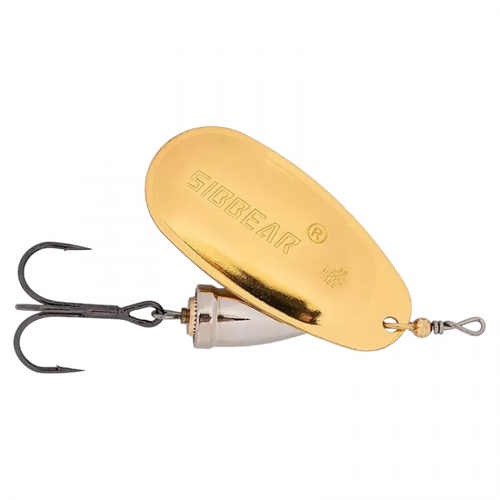 фото Блесна sibbear вращающаяся commeto №2 l 45 мм, w 6.0 гр, c brass
