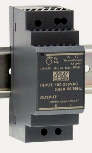 Изображение товара Преобразователь AC-DC сетевой Mean Well HDR-30-24 25