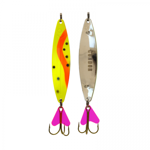 фото Блесна колеблющаяся двойная condor dream twin 1 размер 75 мм вес 15 г цвет #17 5 шт