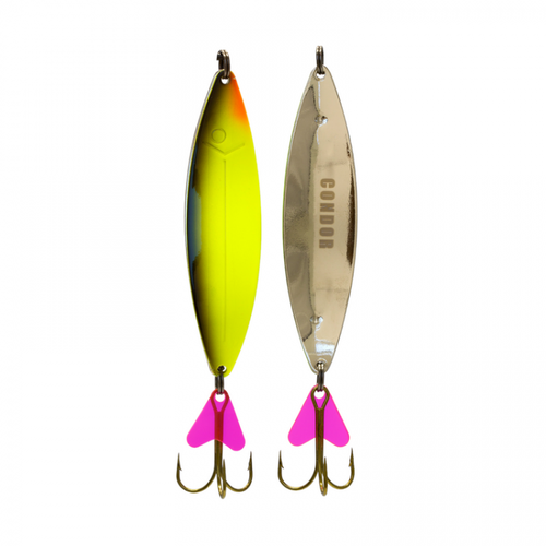 фото Блесна колеблющаяся двойная condor dream twin 2 размер 90 мм вес 20 г цвет #16 5 шт