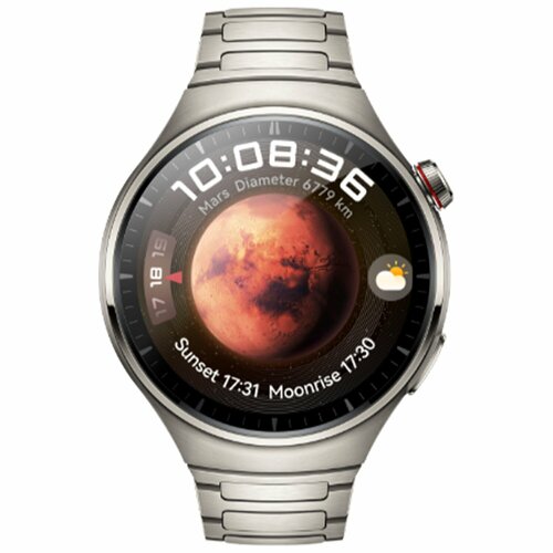 Смарт-часы Huawei Watch 4 Pro (Medes-L19M) Titanium Strap умные часы huawei watch 3 pro classic lte brown