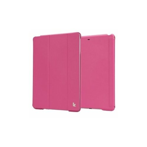 Чехол для Apple iPad Air JisonCase Executive Smart Cover малиновый