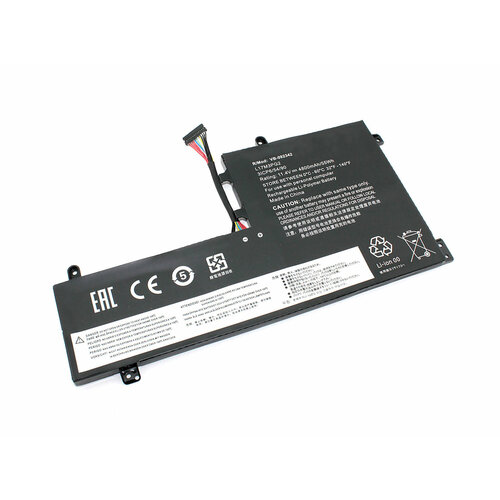 Аккумулятор OEM (совместимый с L17M3PG2) для ноутбука Lenovo Legion Y7000 11.4V 4800mAh (длинный шлейф) аккумулятор oem совместимый с l17m3pg2 для ноутбука lenovo legion y7000 11 4v 4800mah короткий шлейф