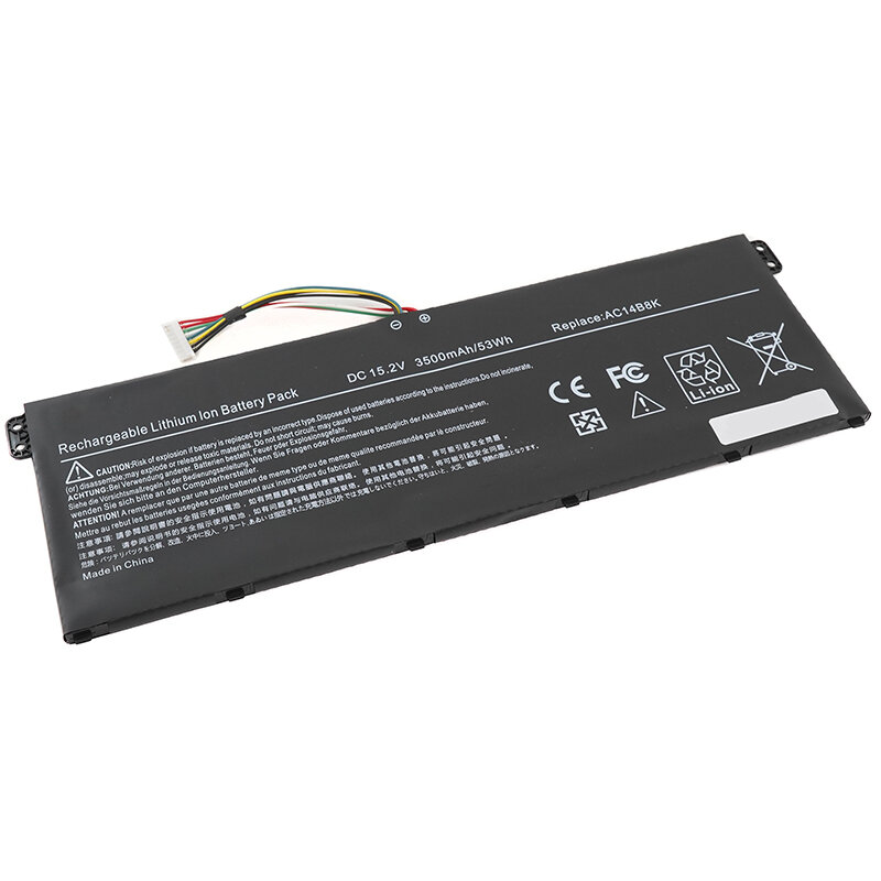 Аккумулятор OEM (совместимый с AC14B8K) для ноутбука Acer C730 E3-111 V5-132 15.2V 3500mAh черный