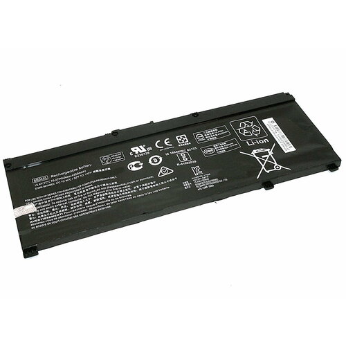 Аккумулятор SR04XL для ноутбука HP 15-CE 15.4V 70Wh (4545mAh) черный шлейф матрицы для ноутбука hp 15 cb tpn q193 40pin