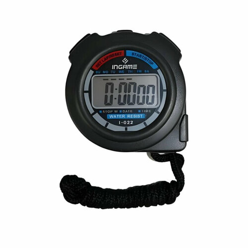 секундомер torres stopwatch sw 001 часы будильник дата черно синий new Секундомер Ingame I-022, УТ-00001301