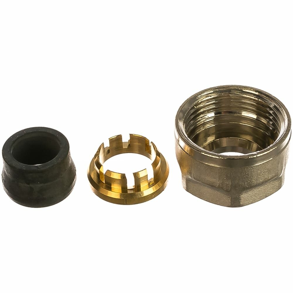 фото Резьбозажимное соединение для медной трубы ELSEN EFB01.15Cu-EK