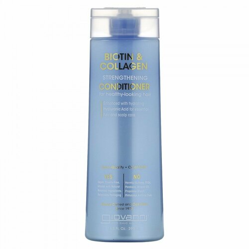 Giovanni, Biotin & Collagen Strengthening Conditioner, 13.5 fl oz (399 ml)