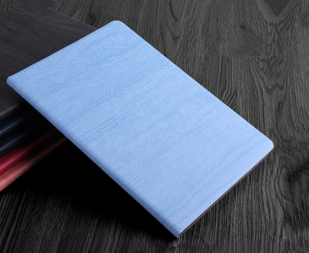 Защитный чехол MyPads книжка для Xiaomi Mi Pad 4 водоотталкивающий анти-скользящий с мульти-подставкой с текстурой под дерево голубой