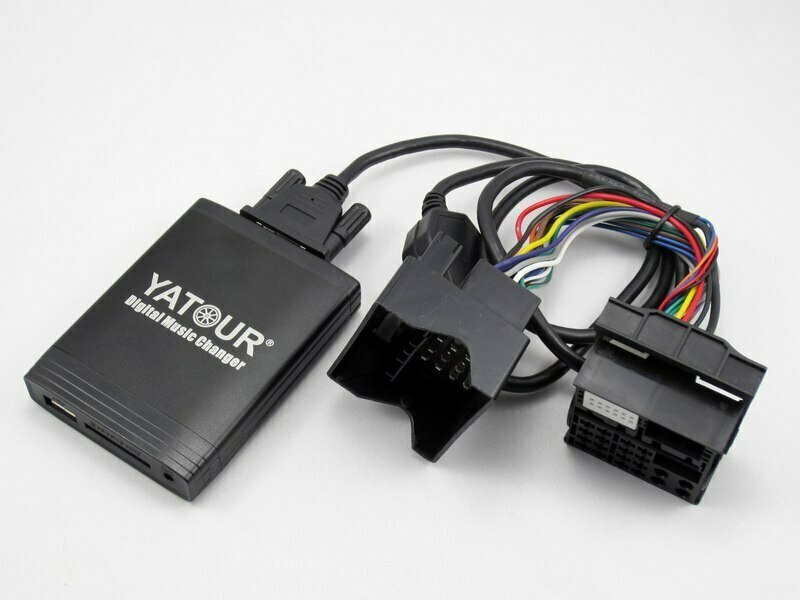 USB адаптер Ютур (YATOUR, ятур) YT-M06 BM2 для BMW (2000-2006 БМВ /Mini/Rover тип В: 40pin flat)