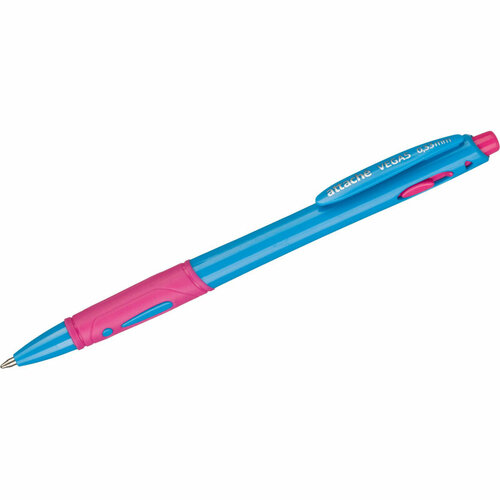 Ручка шариковая автоматическая Attache Vegas гол-роз корп,0,33мм син B-575M - 50 шт.