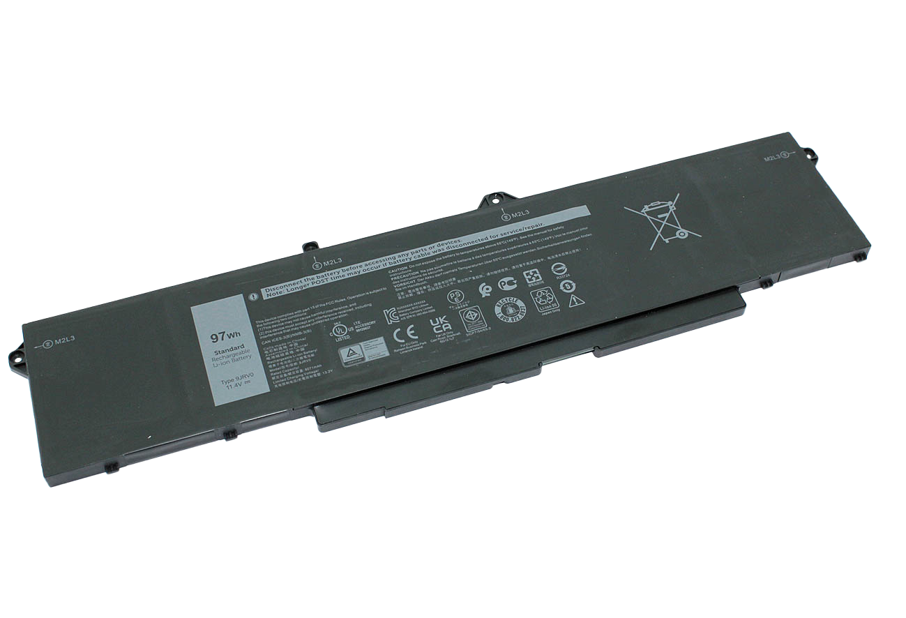 Аккумулятор 9JRV0 для ноутбука Dell Precision 15 3561 11.4V 8509mAh черный