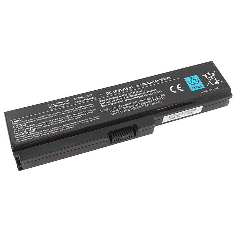 Аккумулятор OEM (совместимый с PA3634U-1BAS PA3635U-1BRS) для ноутбука Toshiba C650 10.8V 5200mAh черный