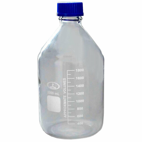 Банка 2л с делениями, с навинчив. крышкой, светлое стекло 10006813