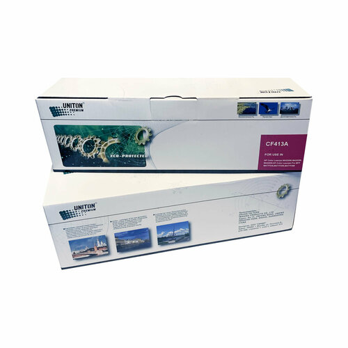 Картридж Uniton Premium Green Eco-Protected CF413A пурпурный совместимый с принтером HP