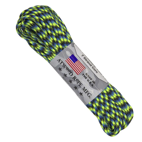 Паракорд Atwood Parachute Cord 550, Aquatica, 30м (100 ft)