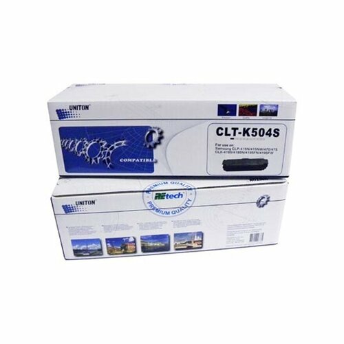 Картридж для SAMSUNG CLP-415/CLX-4195 (CLT-K504S) (2,5K) ч UNITON Premium картридж solution print clt k504s