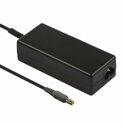 Блок питания (сетевой адаптер) ASX для ноутбуков Lenovo 20V 3.25A 65W 7.9x5.5 мм с иглой черный, с сетевым кабелем