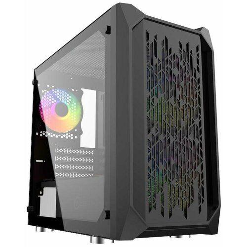 Корпус microATX 1stPlayer INFINITE SPACE IS3 Без БП чёрный