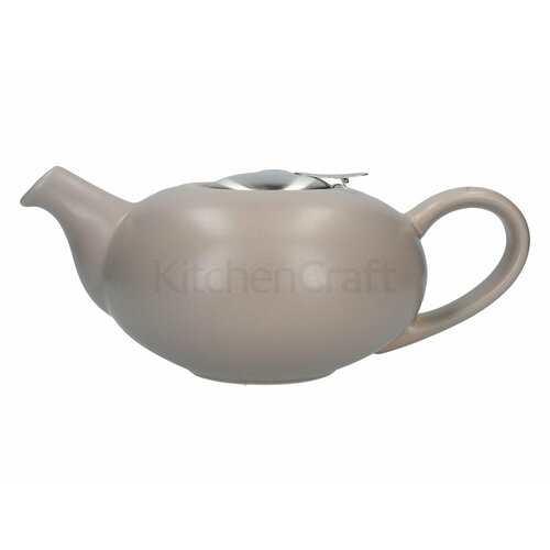 Чайник заварочный KitchenCraft London Pottery Pebble Миндальный, 1000мл 84107