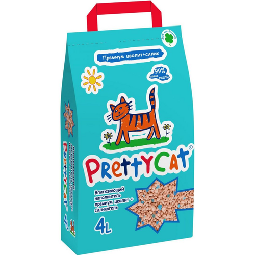 PrettyCat Premium Наполнитель впитывающий 2кг (4л)