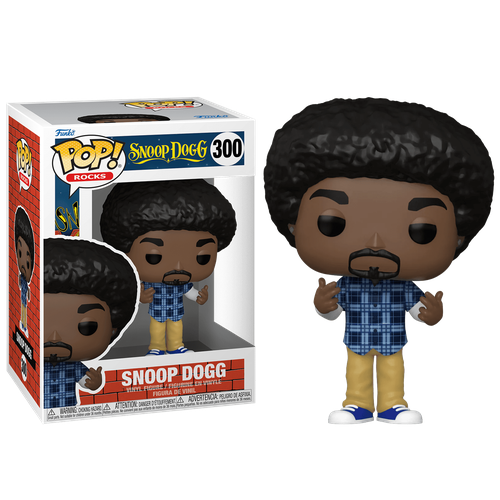 фигурка funko pop rocks snoop dogg 9 5 см Фигурка Funko POP Snoop Dogg in Blue Shirt из серии Rocks 300