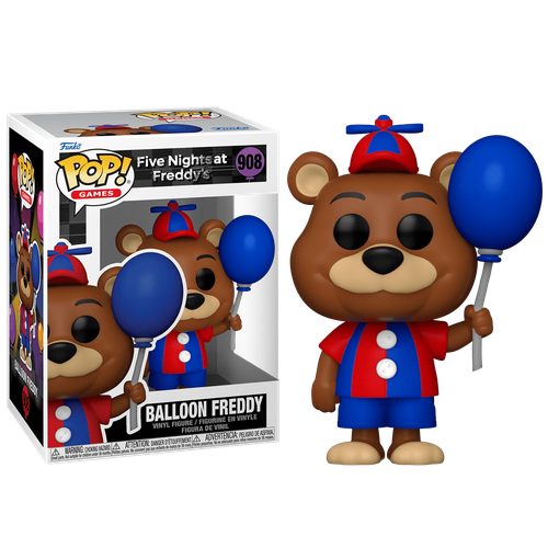 Фигурка Funko POP Balloon Freddy из игры Five Nights at Freddy's: Balloon Circus 908 funko pop фигурка funko pop five nights at freddy s кошмарный фредди