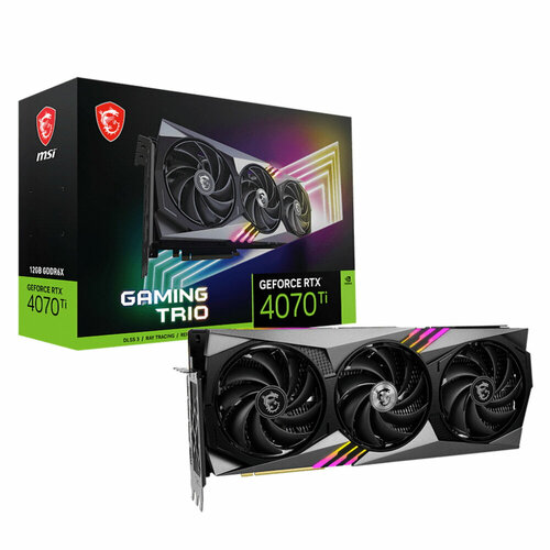 Видеокарта MSI RTX4070Ti GAMING TRIO 12G 8999900₽