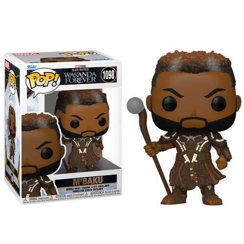 Фигурка Funko POP M’Baku из фильма Black Panther 2: Wakanda Forever Marvel 1098