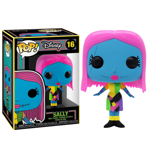 Фигурка Funko POP Sally Black Light из мультика Nightmare Before Christmas 16 фигурка funko pop disney the nightmare before christmas sally 16