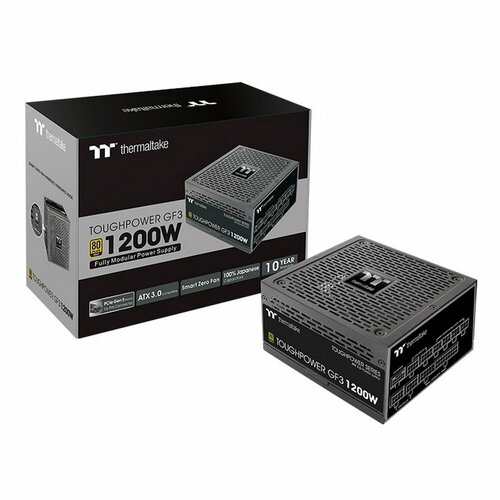 Toughpower GF3 1200 TPD-1200AH3FCG 1200W 80 Plus Gold Fully Modular 124 pin PCIe Gen 5 534147 2229000₽