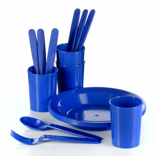 фото Набор «туристический» 16 предметов (цвет в ассортименте) оптторгсоюз