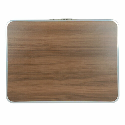 фото Стол туристический складной 80х60х70 см 'твой пикник' коричневый gb-016