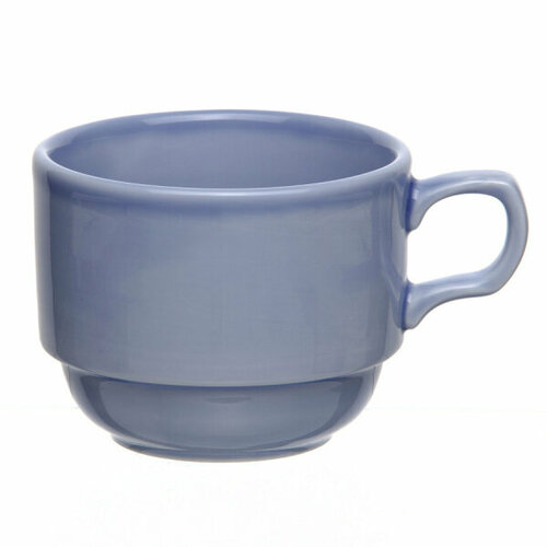 Чашка чайная ф. Браво емк.200 см3 Акварель (васильковый) 1 сорт