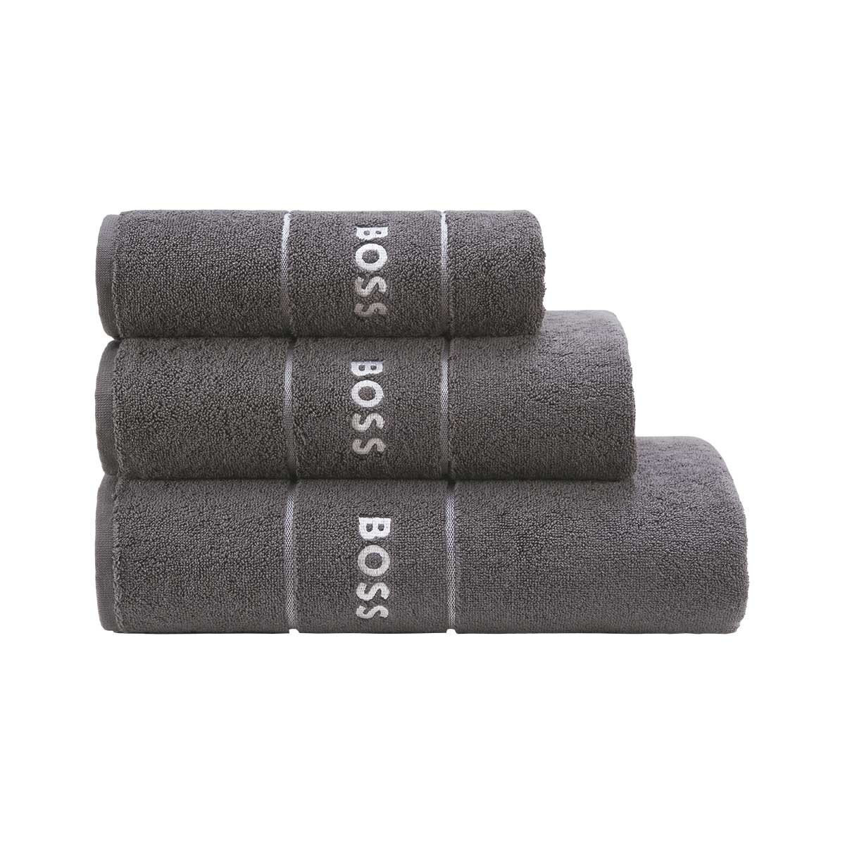 Полотенце Hugo Boss Plain Graphite 40x60 см