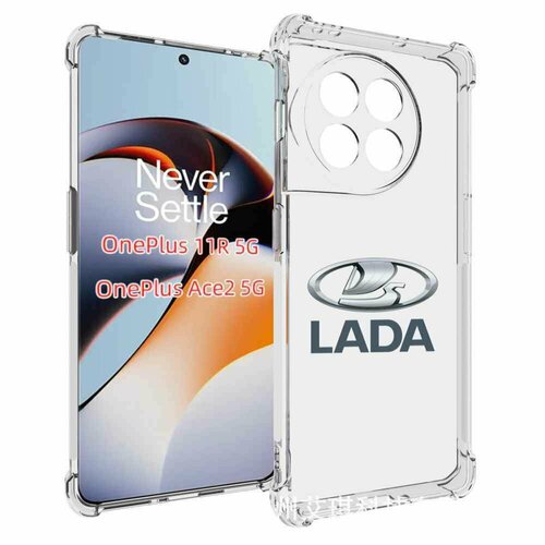 Чехол MyPads Lada-ваз-4 мужской для OnePlus 11R задняя-панель-накладка-бампер