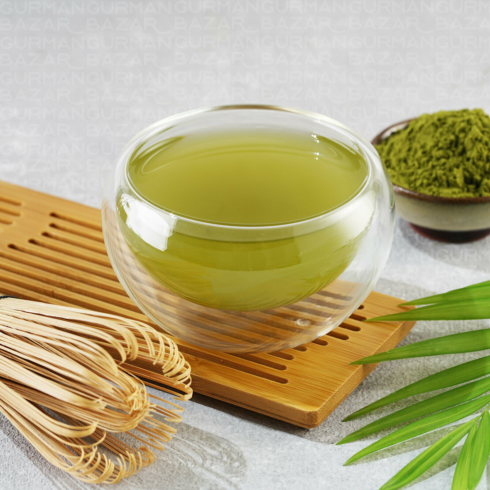 Настоящий Японский Чай Матча 50 г Зеленый Порошковый Растворимый Ceremony