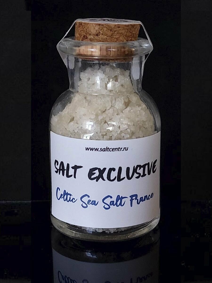 Эксклюзивная пищевая соль Celtic Sea Salt France (Кельтская соль Франция) 40гр
