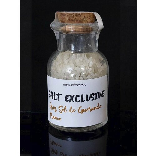 Эксклюзивная пищевая соль Gros salt de Guerande France (Соль Геранда) 45гр