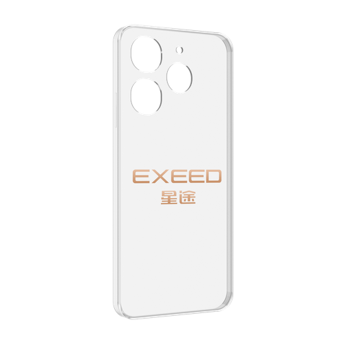 Чехол MyPads exeed эксид 2 для Tecno Spark 10 Pro задняя-панель-накладка-бампер
